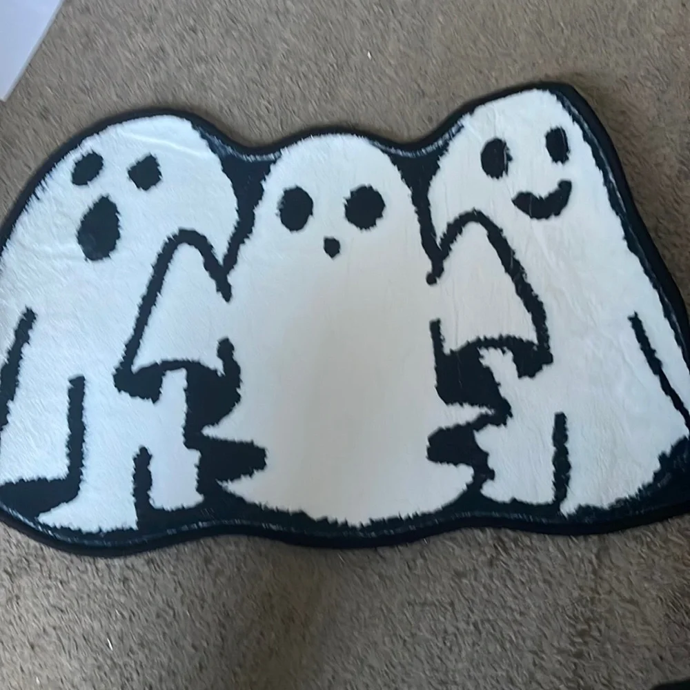 Bath Mat Ghost Tufted Rug Mat For Bathroom Kitchen Rug